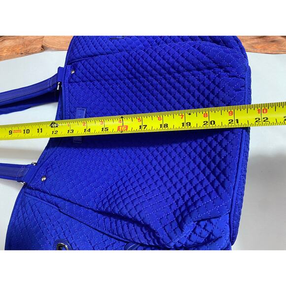 Vera Bradley Bag Blue Vera Bradley Glenna Satchel - Picture 2 of 13